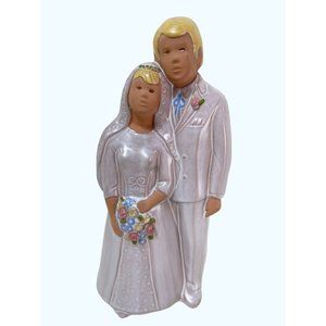 Risberg Swedish Scandinavian Wedding JIE Gantofta Sweden 10" Bride and Groom Pot